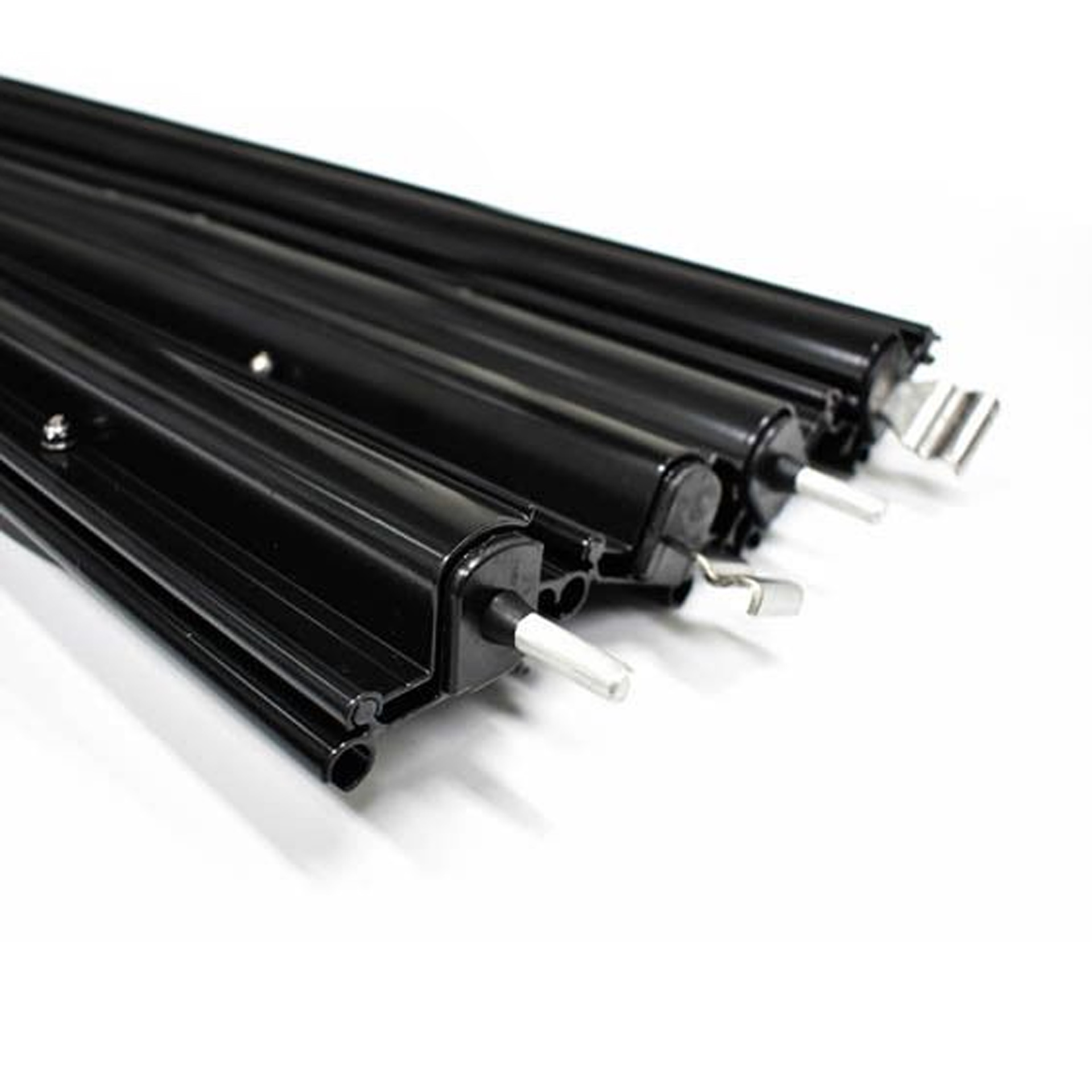 Aussie Traveller Aluminium Anti Flap Kit Black - Long