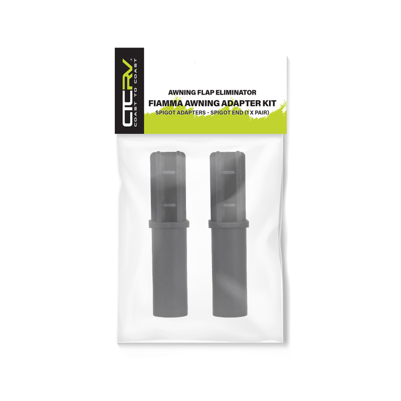 Coast RV Flap Eliminator Fiamma F45 Awning Adaptor x 2 - Spigot End