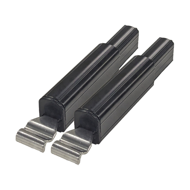 Coast RV Flap Eliminator Fiamma F45 Awning Adaptors x 2 - Hook End – Black