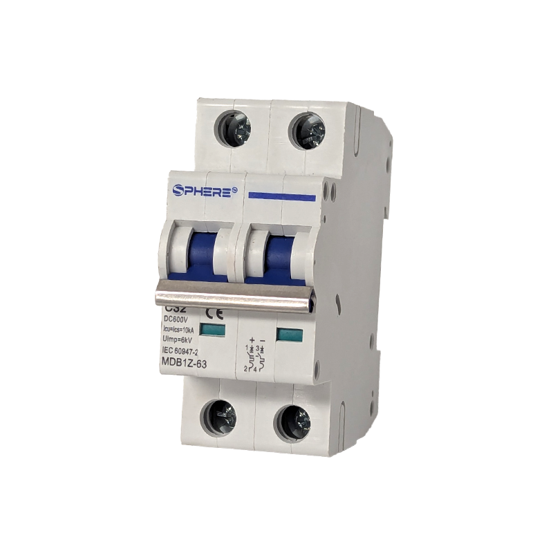 SPHERE 2 Pole DC Circuit Breaker Range