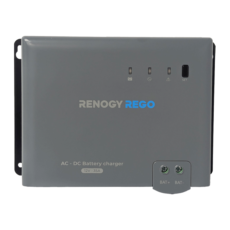 RENOGY REGO | 12V AC-DC 35A Battery Charger