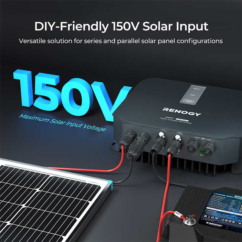 RENOGY REGO | 12/24/36/48V 30A MPPT Solar Charge Controller