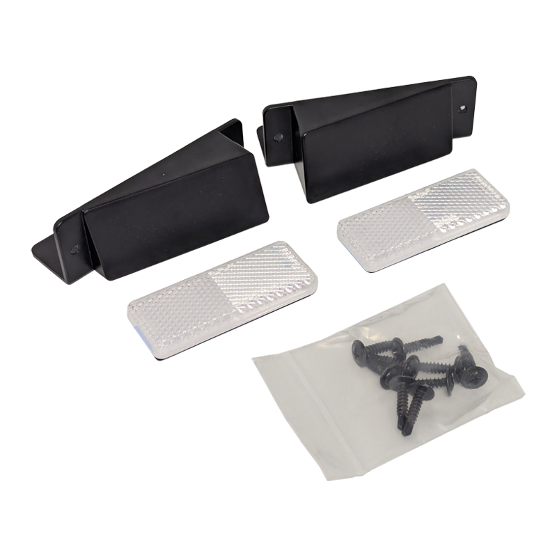 Reflector + L & R Hand Mounting Bracket Kit for Stoneshield