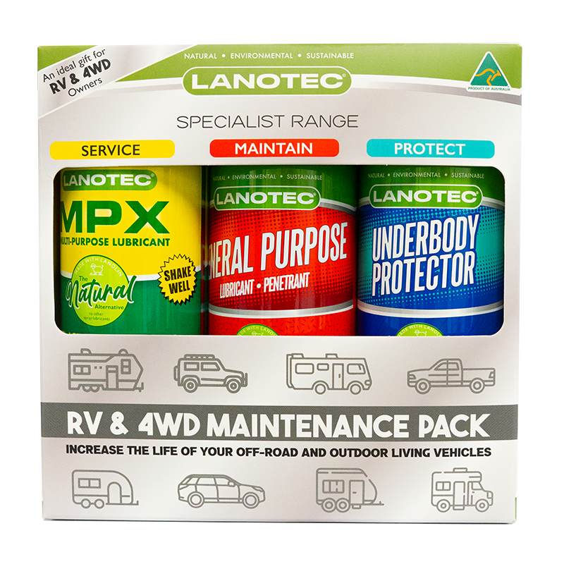 LANOTEC RV Specialist 3-Pack - MPX+GEN PURPOSE+U-BODY PROTECTION| 300g x 3. RV4WDMP