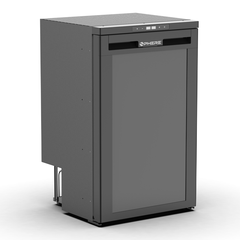SPHERE 83L Upright DC Compressor Fridge - UCF83R - RH | 485x455x790mm