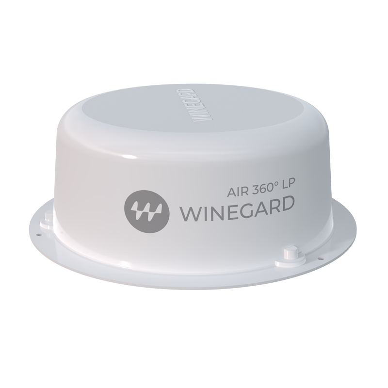 WINEGARD - AIR 360LP Compact Omnidirectional TV & FM Antenna | WHITE