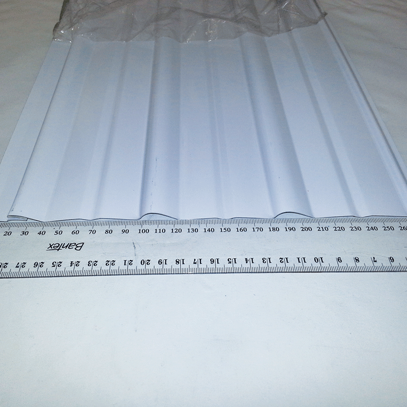 Aluminium Side Cladding (7.3m x 0.315) CP10 Deep Violetone White