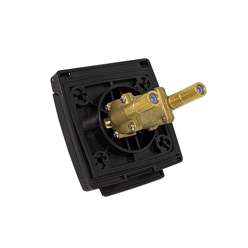 COAST RV Non WaterMarked External Camper Shower Point | Black with 1.5Mtr Hose